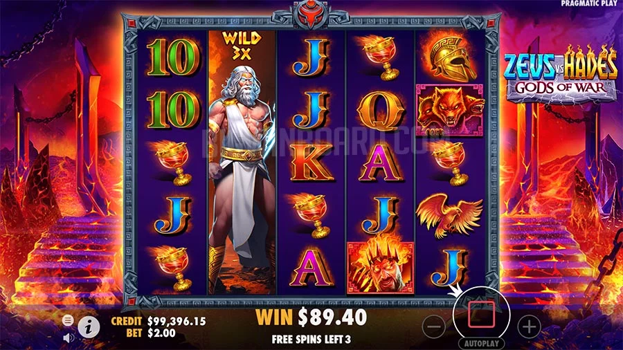 Zeus vs Hades slot